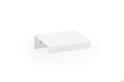 Möbelkante Möbelgriff Way 32 Aluminium weiß