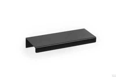 Kantenmöbelgriff Way 64 Aluminium schwarz