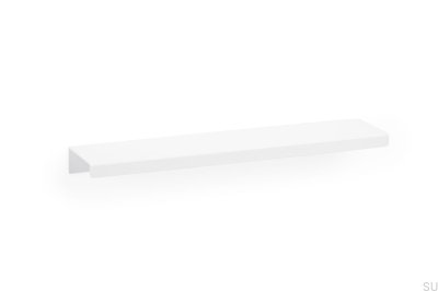 Möbelkante Möbelgriff Way 128 Aluminium weiß