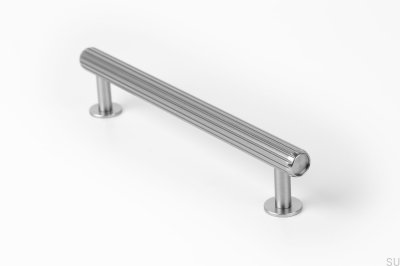 Rille 160 Silber Möbelgriff aus Aluminium