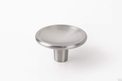 Möbelknopf Disc 38 Nickel gebürstet