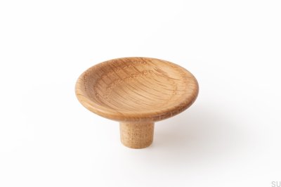 Möbelknopfscheibe 50, Holz, Eiche