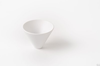 Möbelknopf Conic 29 Metall Weiß Mat