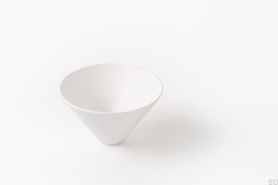 Conic 43 Möbelknopf Metall Weiß Mat