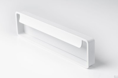 Möbeleinbaugriff Fold Metal White Mat