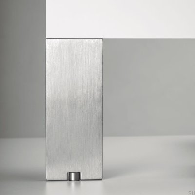 Fonda 150 Silber gebürstetes Möbelbein