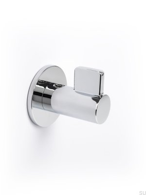 Fin Chrome Polished Eco Wandhalter