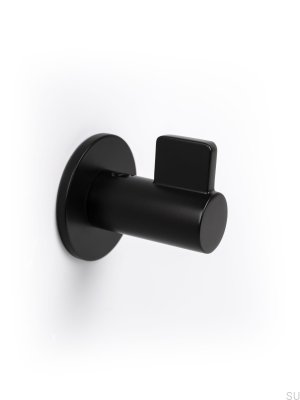 Fin Matt Black Eco Wandhalter