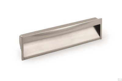 Möbeleinbaugriff Wave 160 Nickel gebürstet