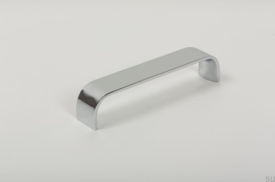 Langer Möbelgriff Sense 128 Chrom glänzend