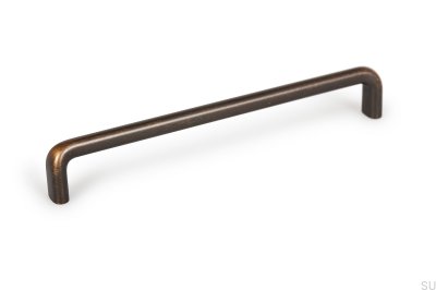 Länglicher Möbelgriff Redo 192 Antik Bronze