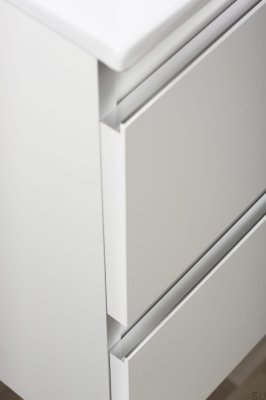 Möbelgriff Aluminiumkante Grada 3000 Weiß