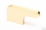Uchwyt meblowy Soft Cut mosiężny szczotkowany