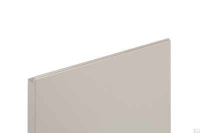 Grada 797 Aluminium Silber Möbelgriff mit gebürsteter Kante