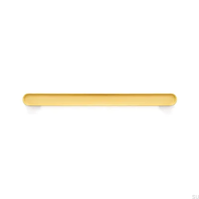 Länglicher Möbelgriff Luv 192 Brushed Gold Cava