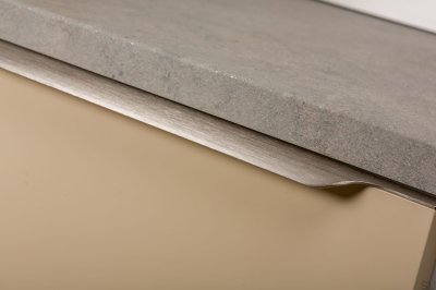 Möbelgriff Vector edge 0434 1197 Aluminium Silber gebürstet