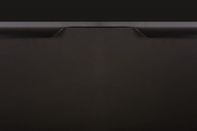 Vector edge Möbelgriff 0434 1197 Aluminium schwarz gebürstet