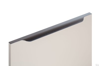 Möbelgriff Vector edge 0434 1197 Aluminium Grau gebürstet