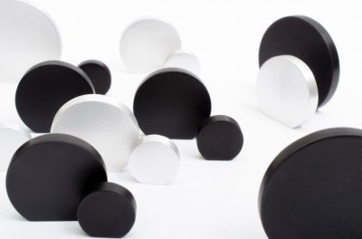 Möbelknopf Globe 20 Schwarz Aluminium