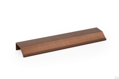 Wing 128 Möbelgriff aus Aluminium Antikbronze