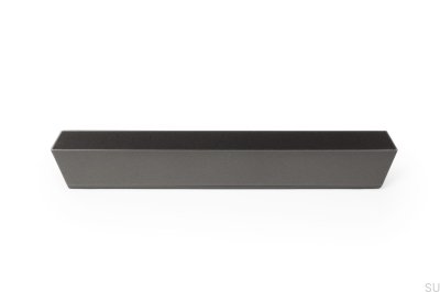Länglicher Möbelgriff Plie 160 Metallic Grey
