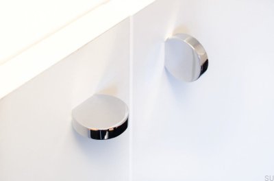 Möbelknopf Globe 35 Aluminium schwarz