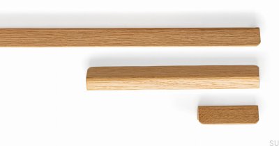 Länglicher Möbelgriff Flapp 1056 Wooden Oak