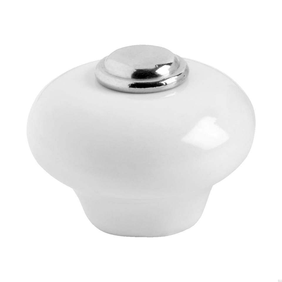 Zdjęcie produktowe gałki 409 porcelanowej niklowej