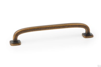 Länglicher Möbelgriff Quart Big 160 Rustic Gold