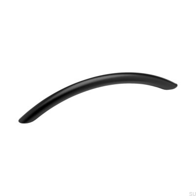 Langer Möbelgriff 7861 128 Schwarzes Metall