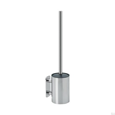WC-Bürste, Chrom poliert