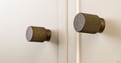 Möbelknopf Arpa Aluminium Rustic Gold