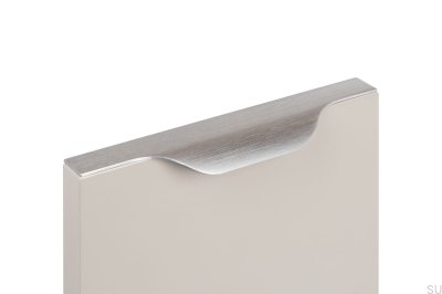Möbelgriff Vector edge 0434 197 Aluminium Silber gebürstet