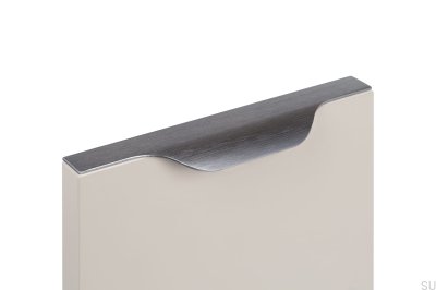 Möbelgriff Vector edge 0434 247 Aluminium Grau gebürstet