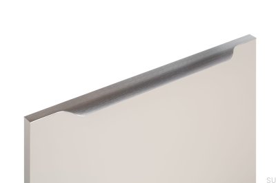 Möbelgriff Vector edge 0434 497 Aluminium Silber gebürstet