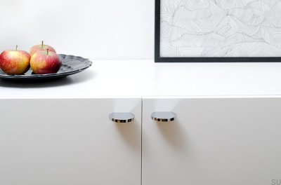 Globe 50 Möbelknopf Edelstahl poliert