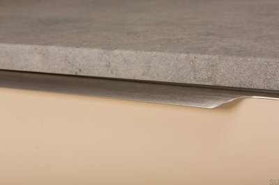 Möbelgriff Vector edge 0434 697 Aluminium Silber gebürstet