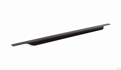 Vector edge Möbelgriff 0434 797 Aluminium schwarz gebürstet