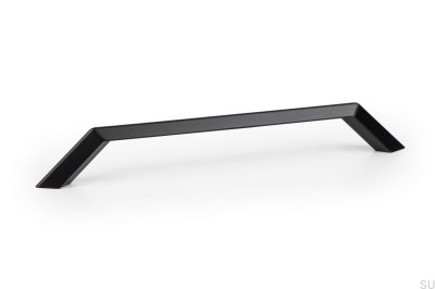 Möbelgriff Feltre 192 Metall Schwarz Matt