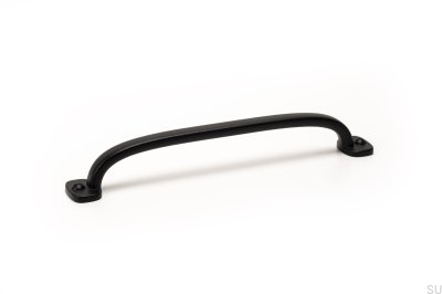 Muschelmöbelgriff Firm 160 Metal Black