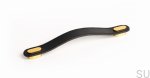 0507160P9928--OBLONG - 22x197mm black leather+brush gold hdle-Viefe-Skandynawskie-Uchwyty.jpg
