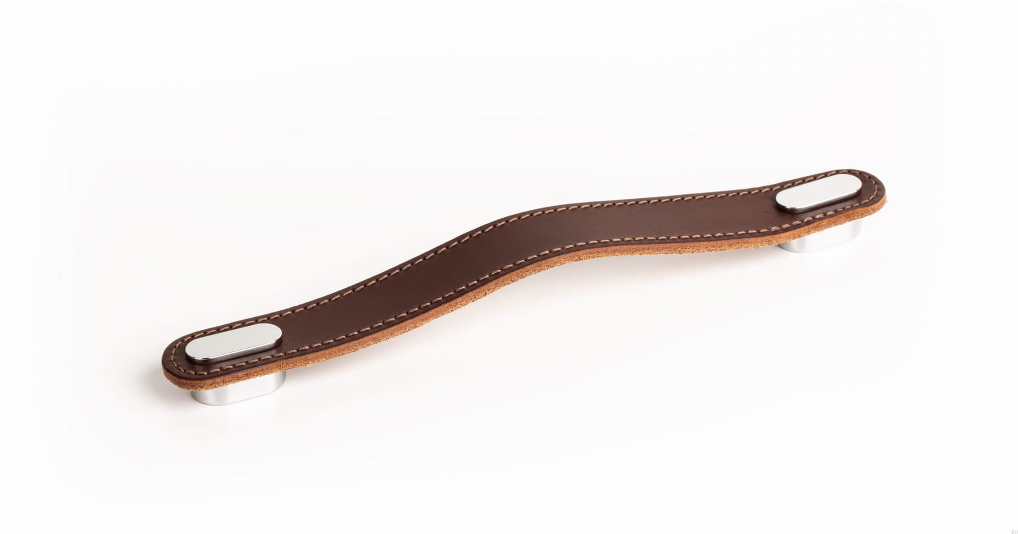 0507160P3601--OBLONG - 22x197mm brown leather+chrome hdle-Viefe-Skandynawskie-Uchwyty.jpg