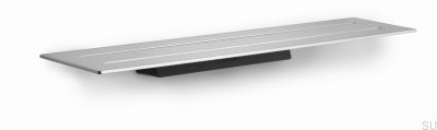 Einfaches Badezimmerregal 7020 Brushed Steel