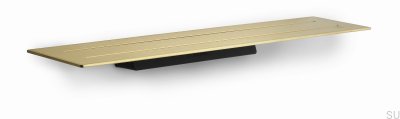 Einfaches Badezimmerregal 7022 Gold PVD-Beschichtung
