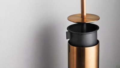 Boden-WC-Bürste 7043 Kupfer-PVD-Beschichtung