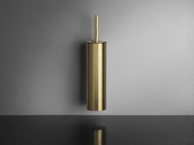 Wandmontierte Toilettenbürste 7047 Gold PVD-Beschichtung
