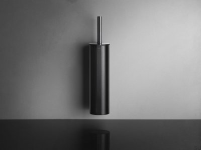 Wandmontierte Toilettenbürste 7049 Schwarze PVD-Beschichtung