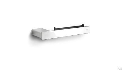 Toilettenpapierhalter 7051 Handpolierter Stahl