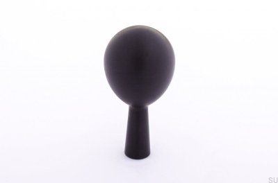 Drop 40 Aluminium-Wandhalter in Schwarz