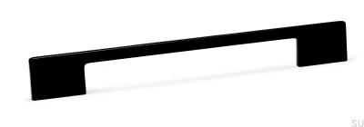 Möbelgriff lang Dino 288/320 Metall Schwarz Matt